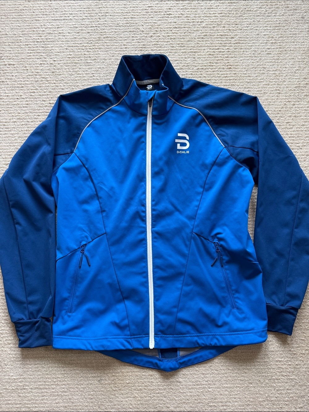 Men's Blue Performance Softshell Jacket